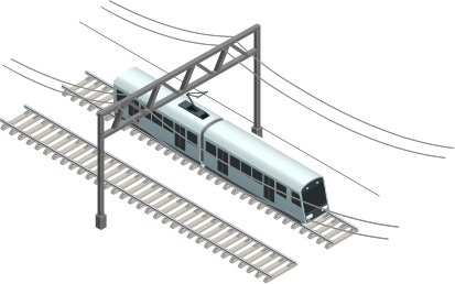 電車線路設備工事